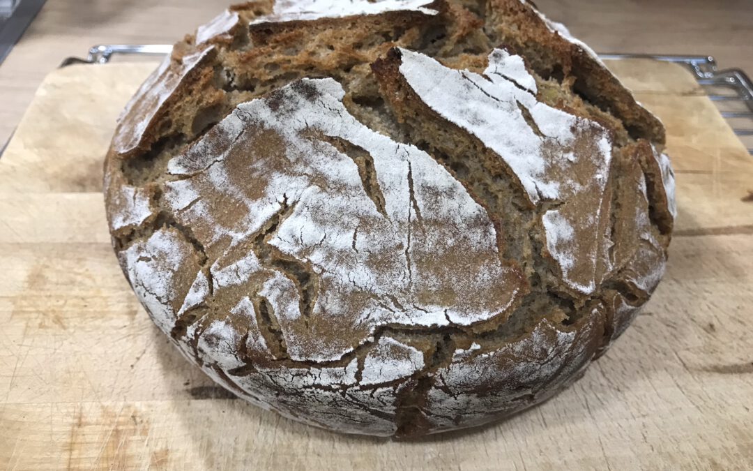 Roggen-Dinkelbrot mit Kartoffeln